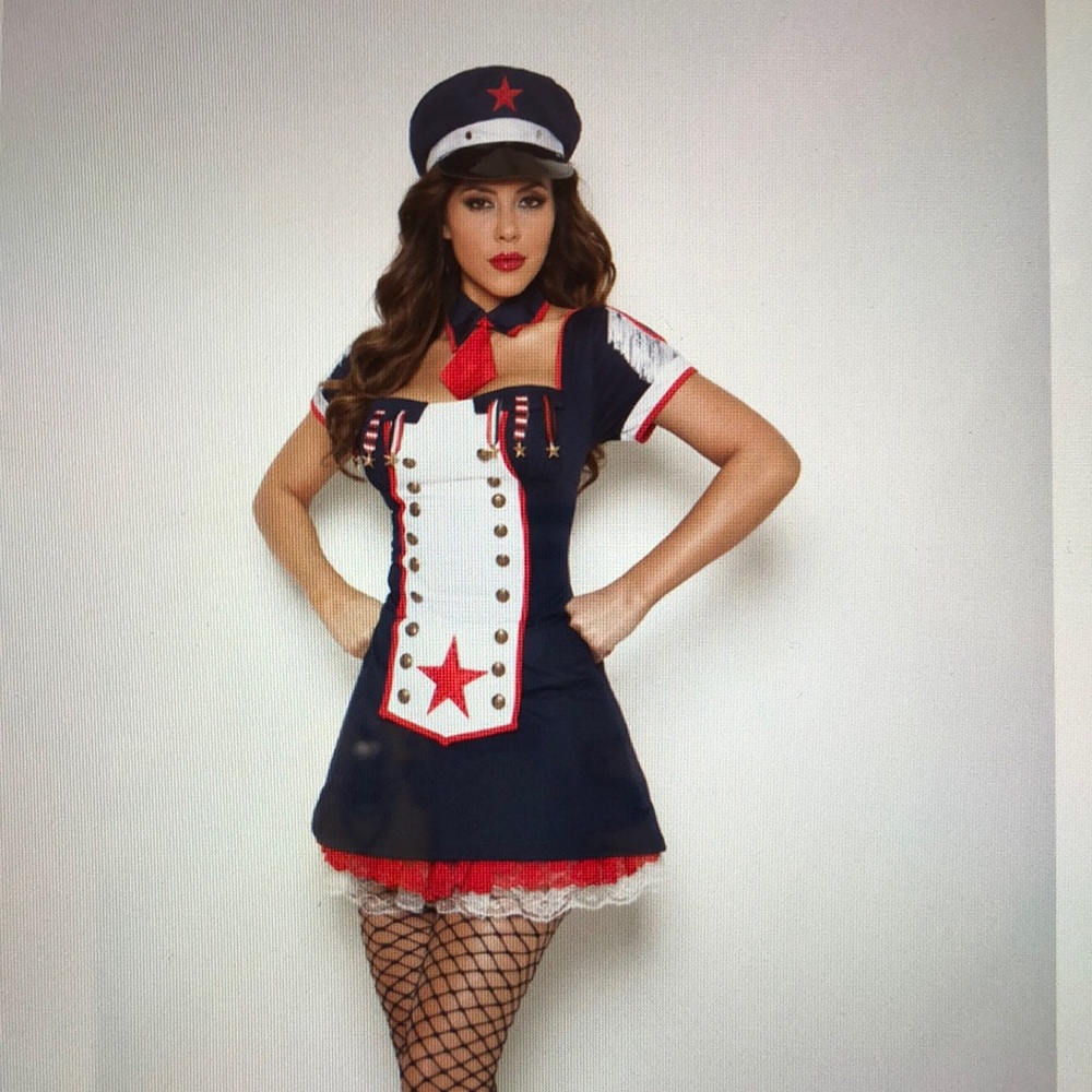 Sexy 3 piece Navel Knockout Women’s party costume